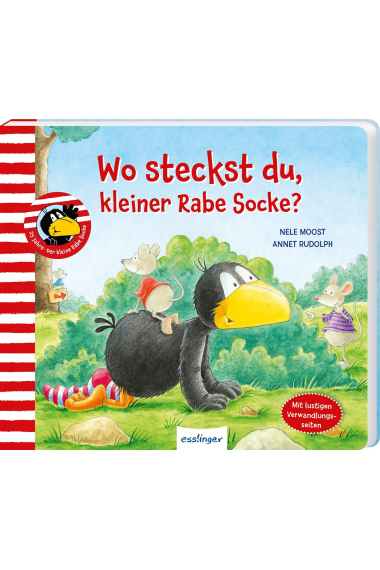 Der kleine Rabe Socke: Wo steckst du, kleiner Rabe Socke?: Verwandlungsbuch