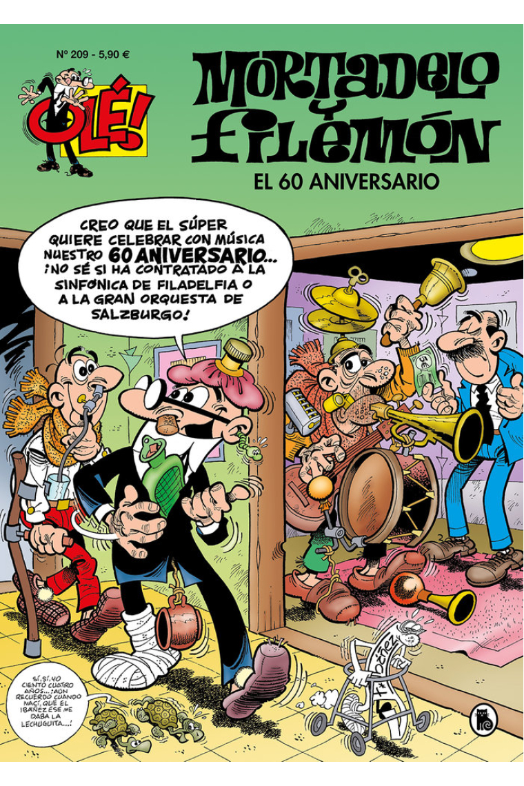 El 60 aniversario (Olé! Mortadelo 209)