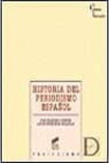 Historia del periodismo español