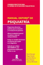 Manual Oxford de Psiquiatría