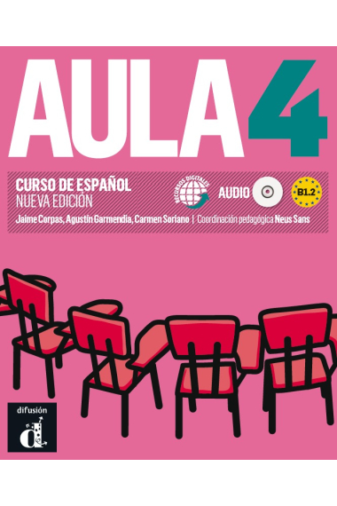 Aula 4 Nueva edición B1.2 Libro del alumno + Audio CD+Mp3