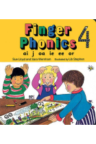 Finger Phonics book 4: in Precursive Letters (British English edition): Ai, J, Oa, Ie, Ee, or (Jolly Phonics: Finger Phonics)