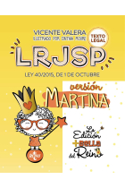 LRJSP Versión Martina. Ley 40/2015 de 1 de octubre. Texto Legal