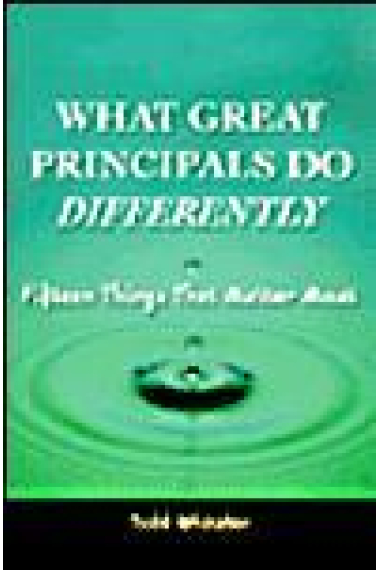 What Great Principals Do Differently