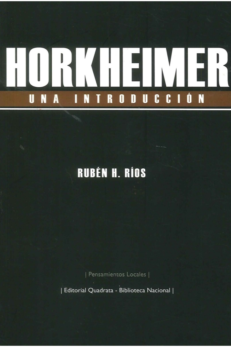 Horkheimer: una introducción