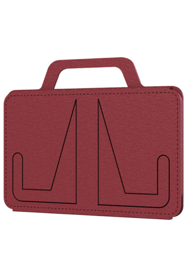 Atril Travel Book Rest Country Crimson/rojo