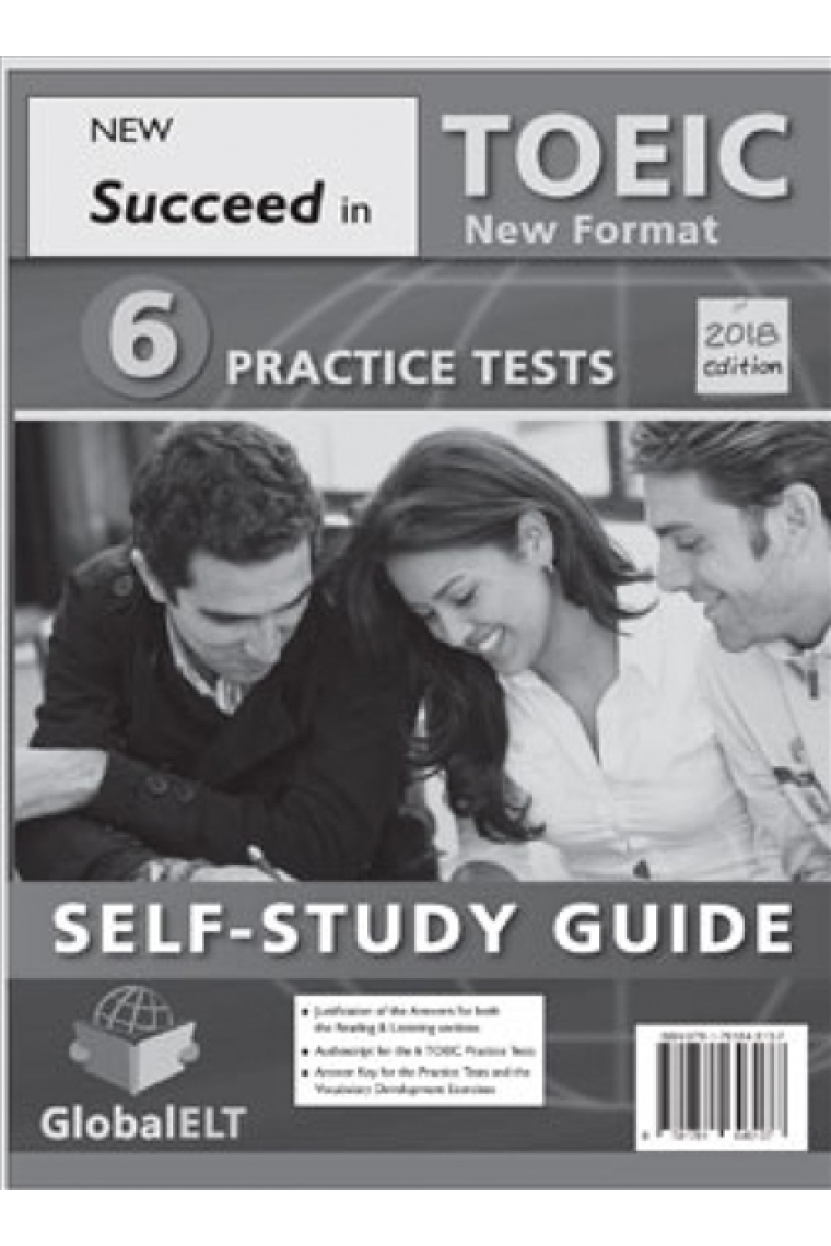 Succeed in TOEIC - New 2018 Format - 6 Tests - Self Study Edition