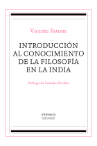 Introduccion al conocimiento de la filosofia en la India