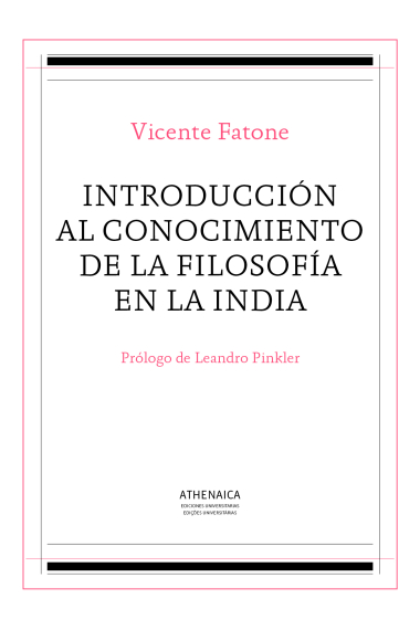 Introduccion al conocimiento de la filosofia en la India