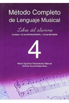 Método completo de lenguaje musical, 4 nivel libro del alumno