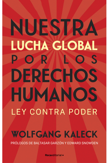 Nuestra lucha global por los derechos humanos. Derecho contra poder