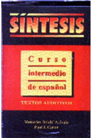 Síntesis. curso intermedio de español. textos auditivos. (cassette)