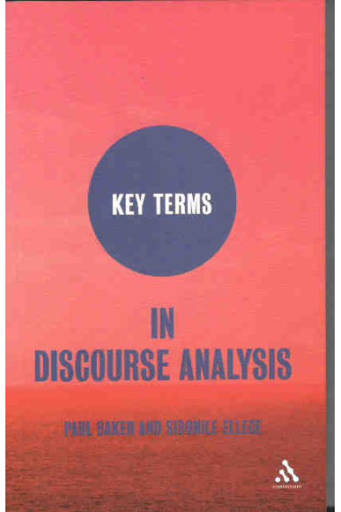 Key Terms in Discourse Analysis