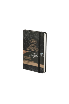 Moleskine* Cuaderno STAR WARS Liso Pocket (cartoné-negro)