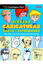 Dibujar caricaturas, caras y expresiones. Cómo dibujar paso a paso cabezas y facciones divertidas