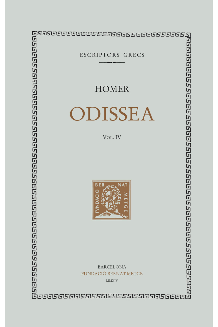 Odissea. Vol. IV (Cants XIX-XXIV)