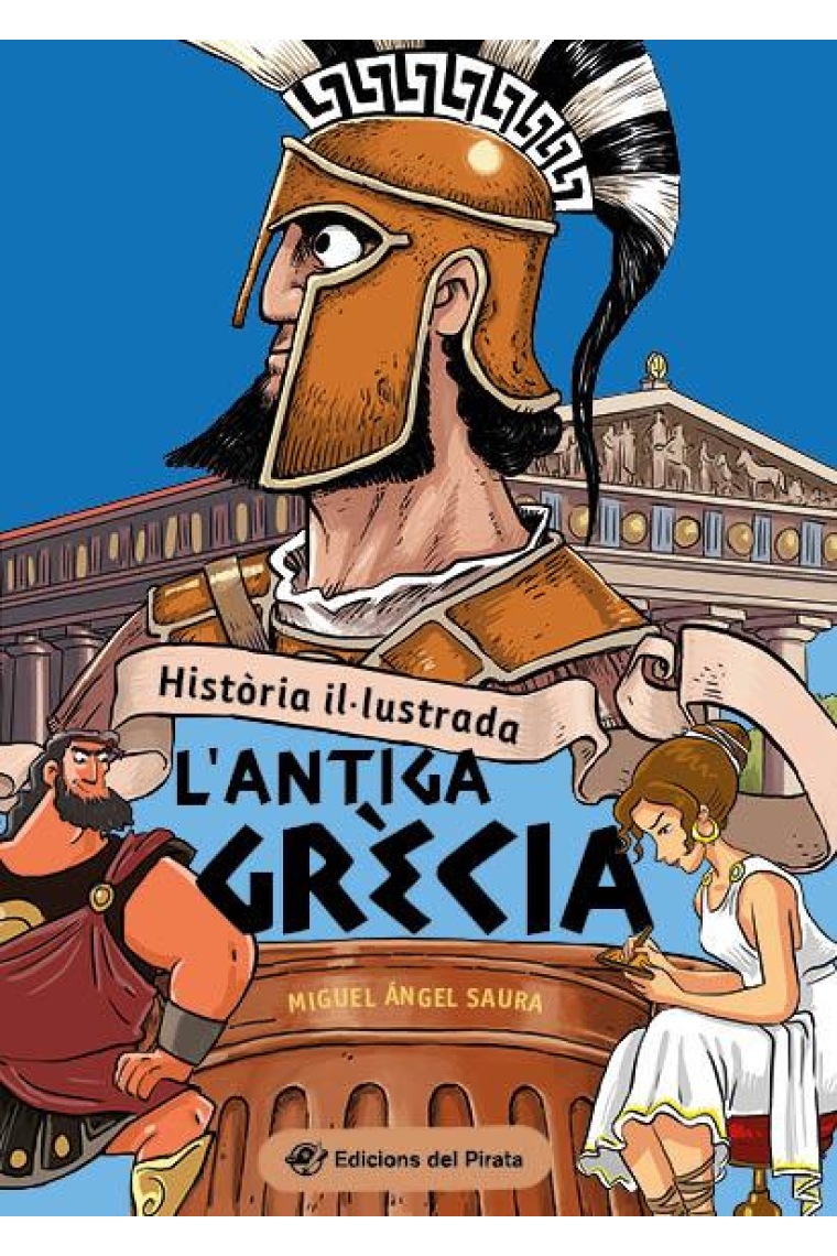 Història per a nens: l'antiga grècia. Llibre de l'antiga grècia amb acudits!