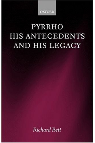 Pyrrho (His antecedents and his legacy)