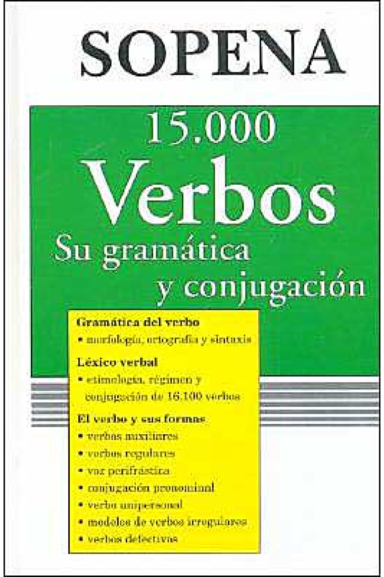 15.000 Verbos españoles