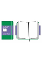 Moleskine* Cuaderno Liso XSmall (esmeralda)