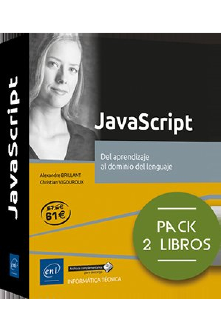 JAVASCRIPT PACK 2 LIBROS DEL APRENDIZAJE AL DOMINIO DEL LEN