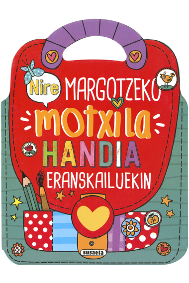 Nire margotzeko motxilla handia eranskailuekin