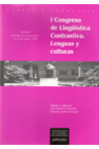 I Congreso de lingüística contrastiva. Lenguas y cultura