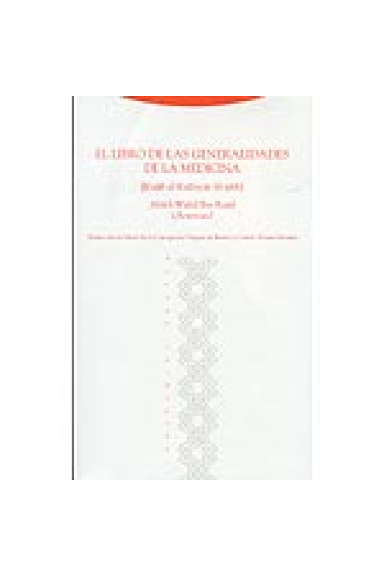 El libro de las generalidades de la medicina