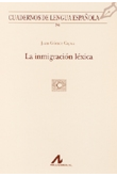 La inmigración léxica