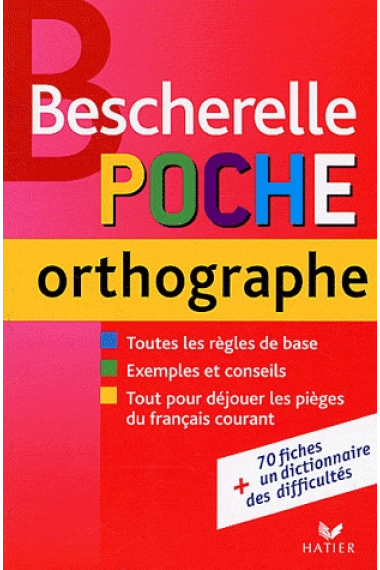 Bescherelle poche Ortographe