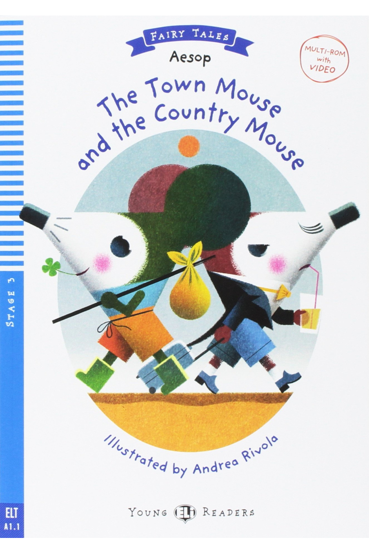 Young ELI Readers - The town mouse and the country mouse + Multi-ROM - Stage 3 - A1.1 Movers