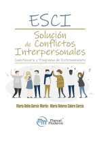 ESCI. Solución de conflictos interpersonales (Incluye CD)