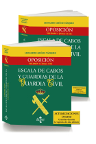 Pack Oposición Escala de Cabos y Guardias de la Guardia Civil. 2 volúmenes