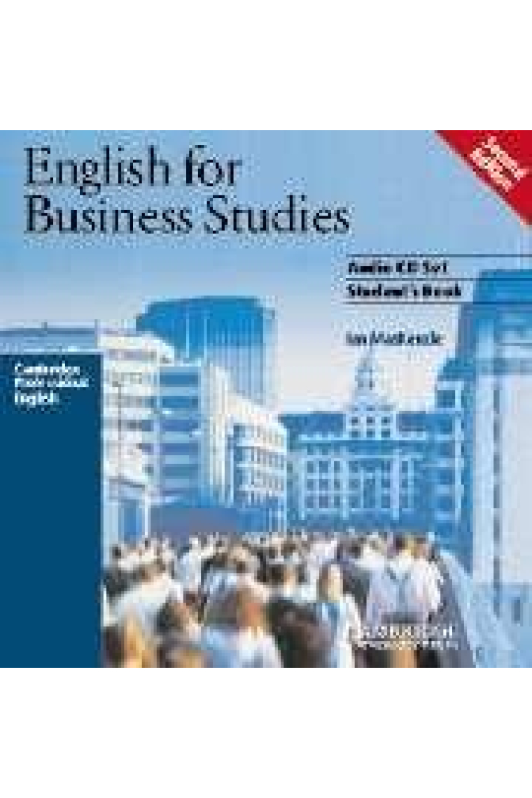 English for Business Studies. Audio CD set