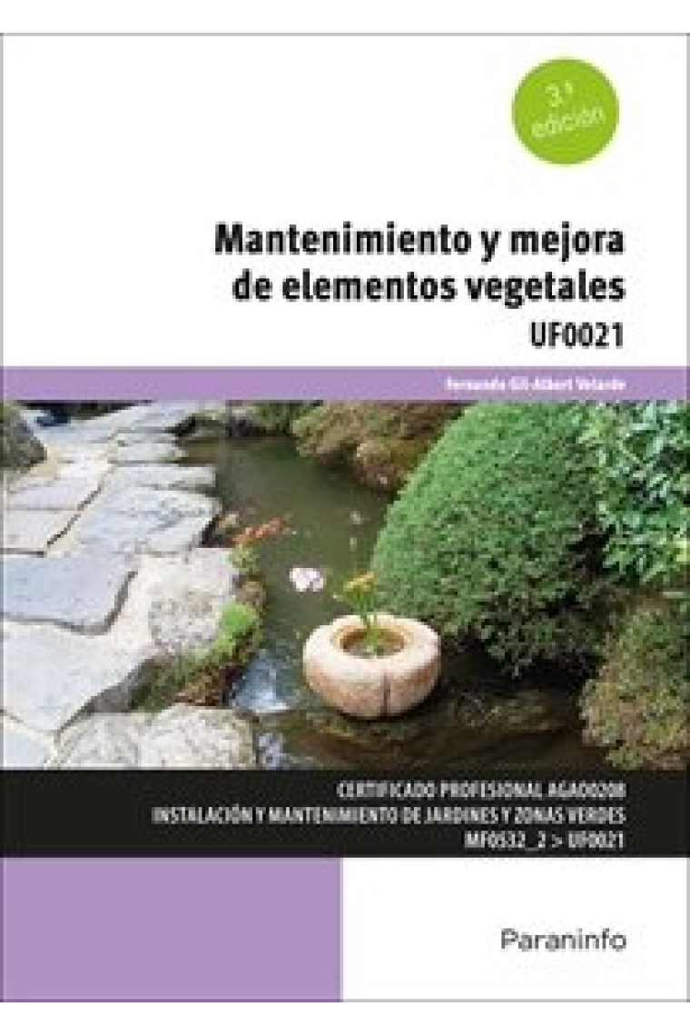 MANTENIMIENTO Y MEJORA DE ELEMENTOS VEGETALES