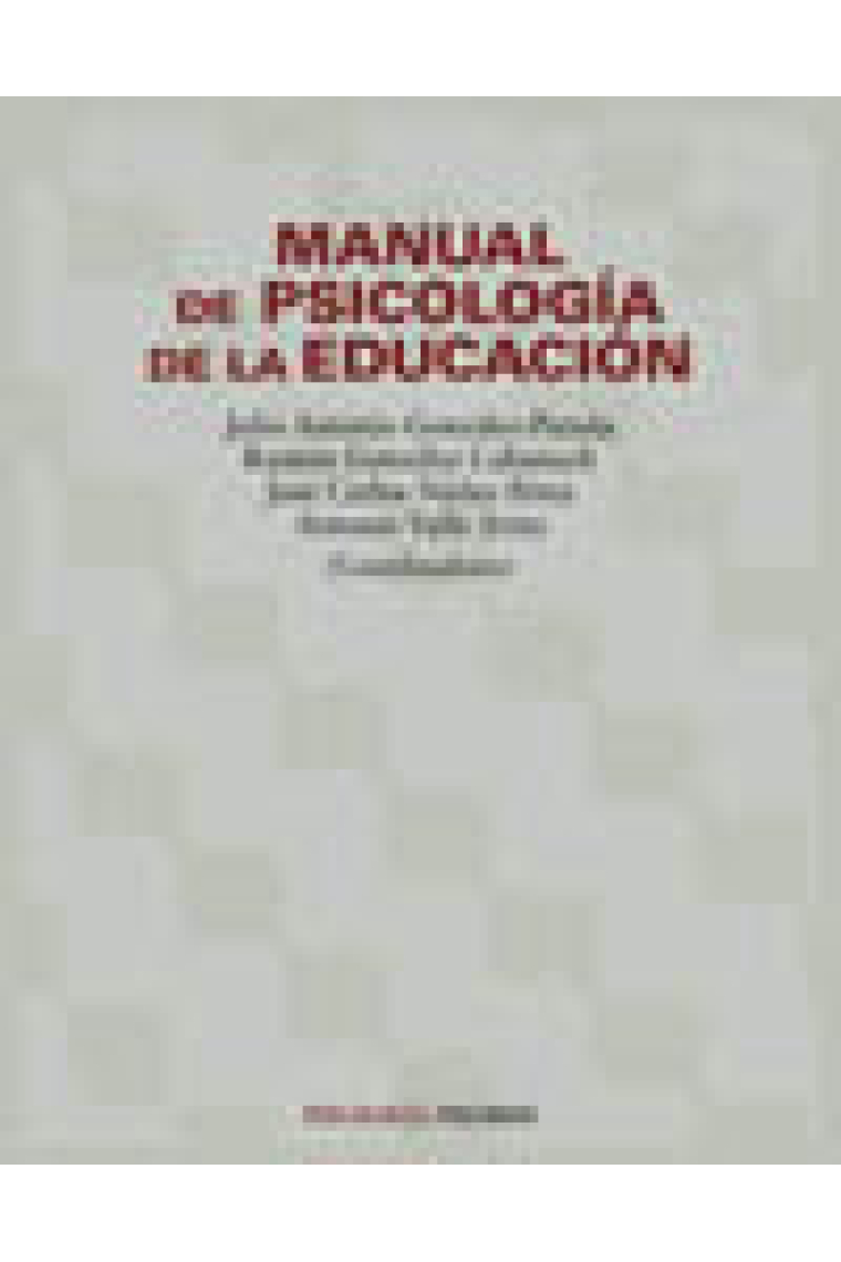 Manual de psicología de la educación