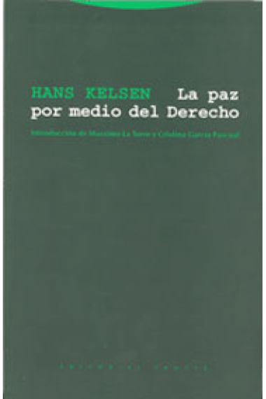 La paz por medio del derecho