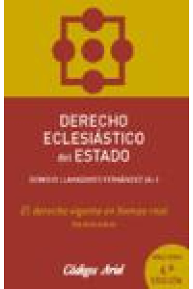 Derecho Eclesiástico del Estado