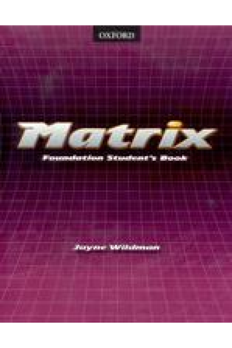 Matrix Foundation Student's Book