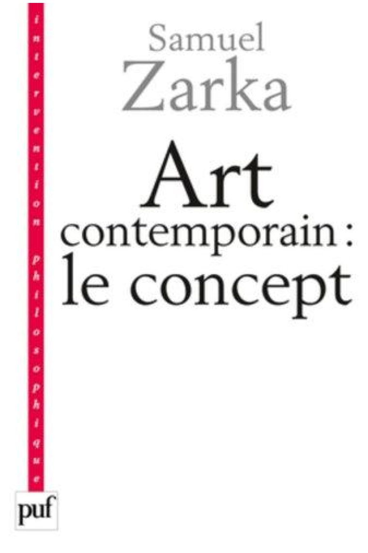 Art contemporaine: le concept