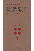 Comunismo de los sentidos: una lectura de Marx