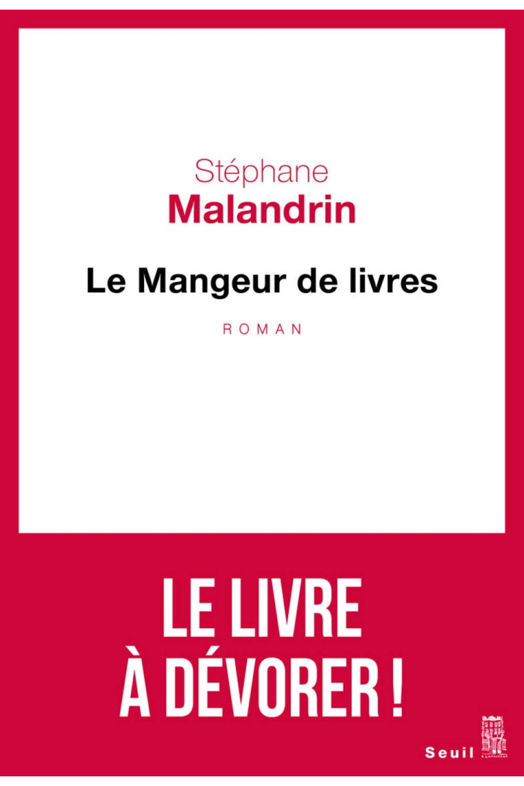 Le Mangeur de livres (Cadre rouge)