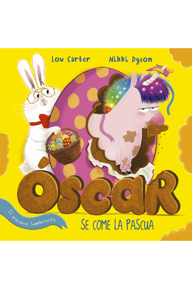 Óscar el unicornio hambriento se come la pascua