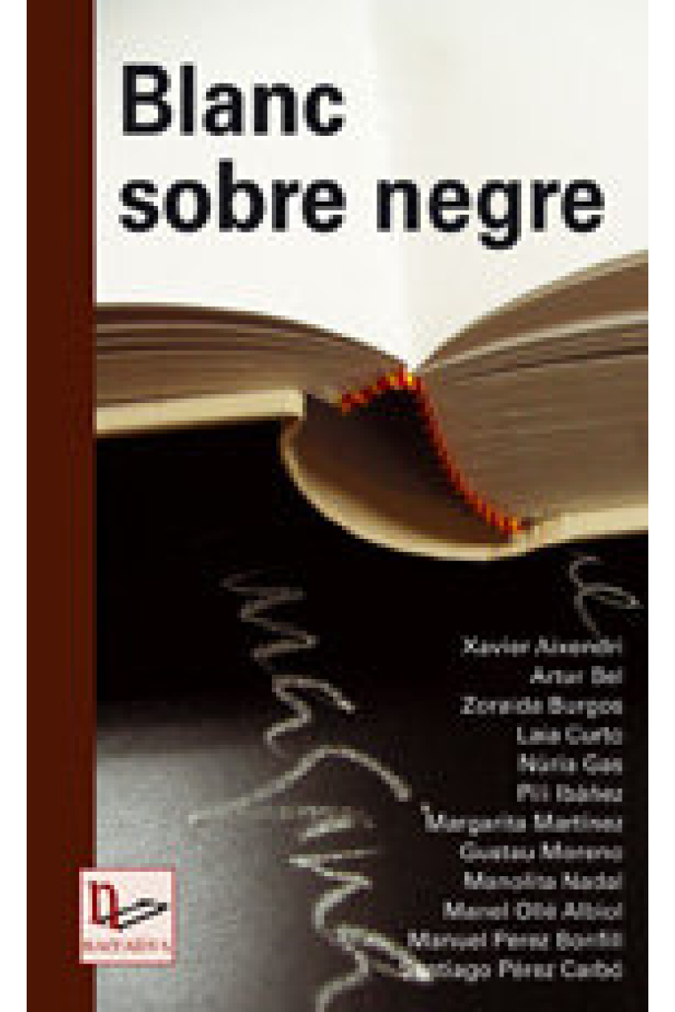 Blanc sobre negre