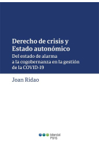 DERECHO DE CRISIS Y ESTADO AUTONOMICO