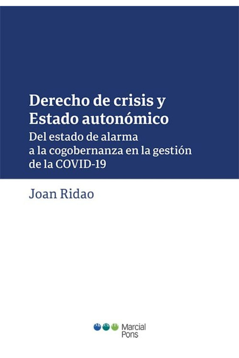 DERECHO DE CRISIS Y ESTADO AUTONOMICO