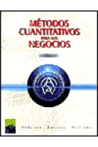 Métodos cuantitativos para los negocios.