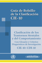 Guía de bolsillo de la clasificación CIE-10. Clasificación de los trastornos mentales y del comportamiento