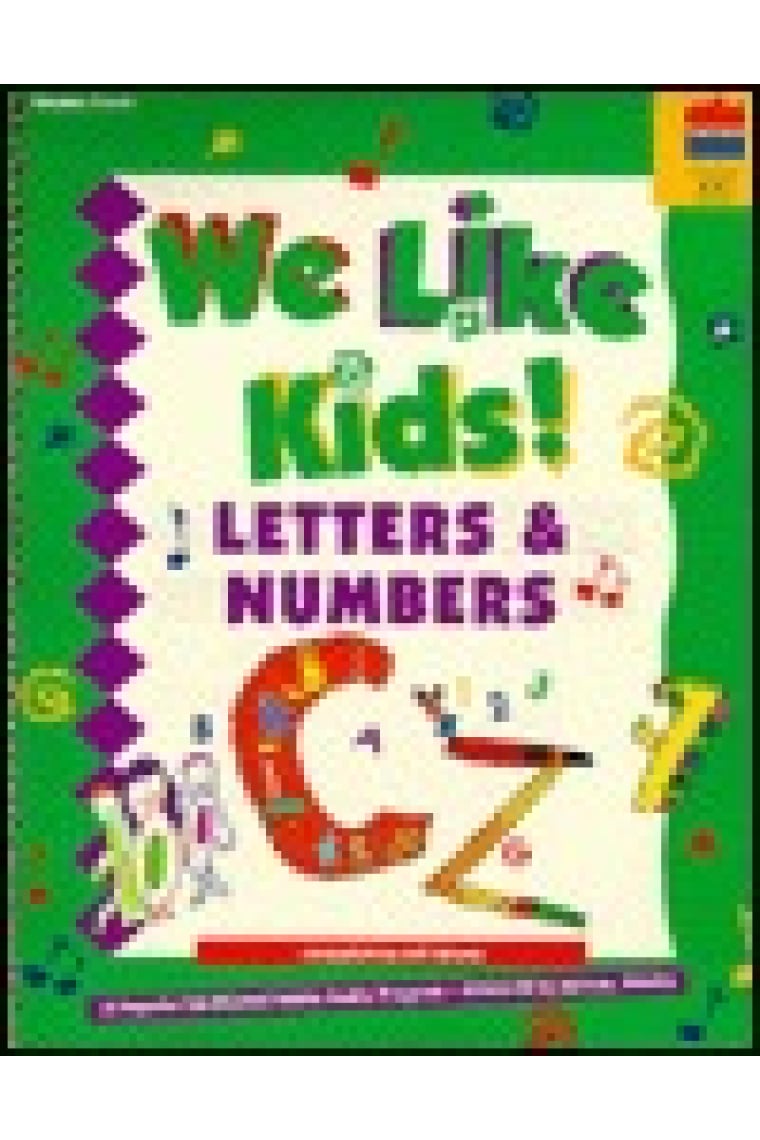 We like Kids! Letters & numbers songbook.( Book + cassette)