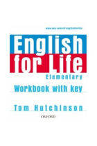 English for Life Elementary Workbook with Key